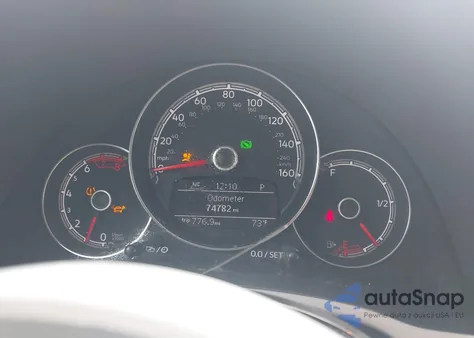 2017 Volkswagen Beetle S/Se/Classic/Pink/Sel из США, поврежденный, VIN 3VW517AT1HM809338